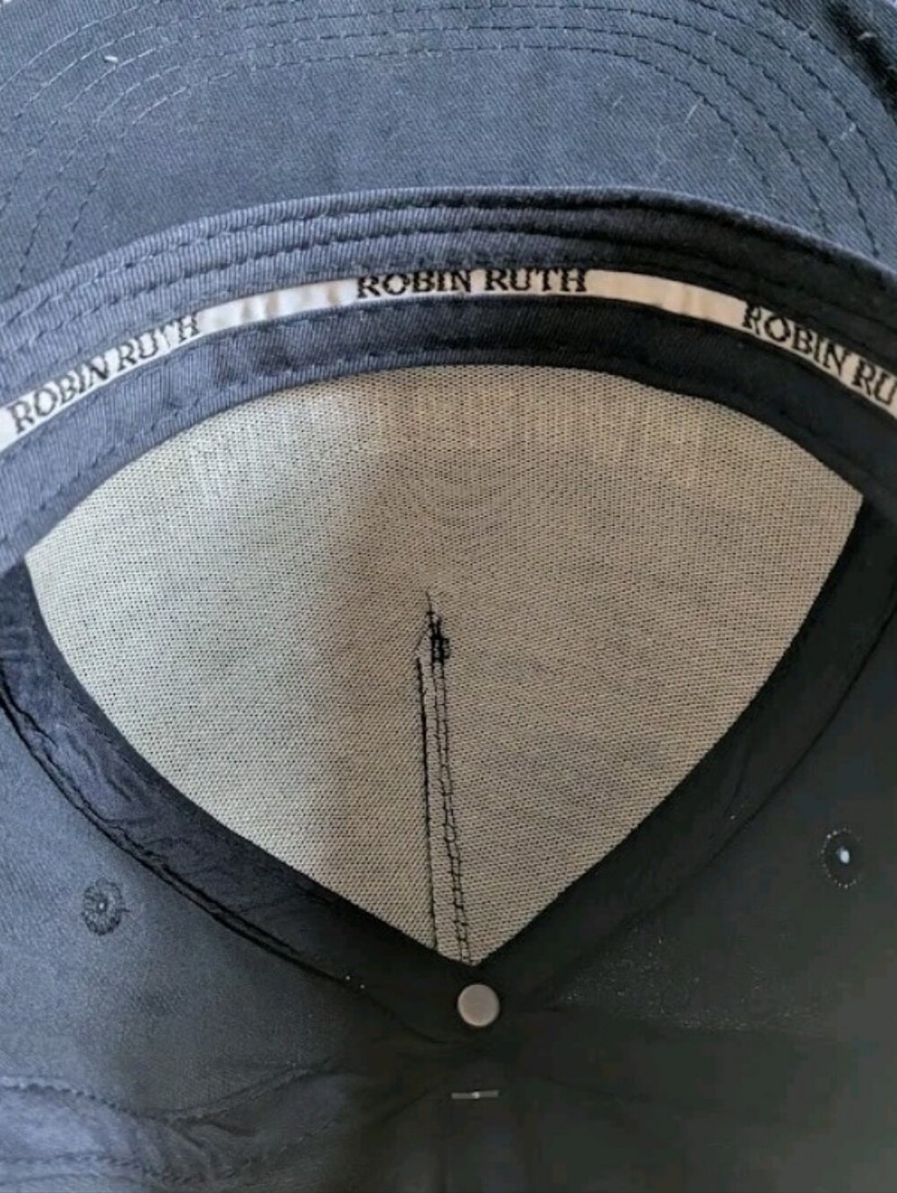 Robin Ruth Amsterdam Patch Snapback - Navy - Picture 5 of 5